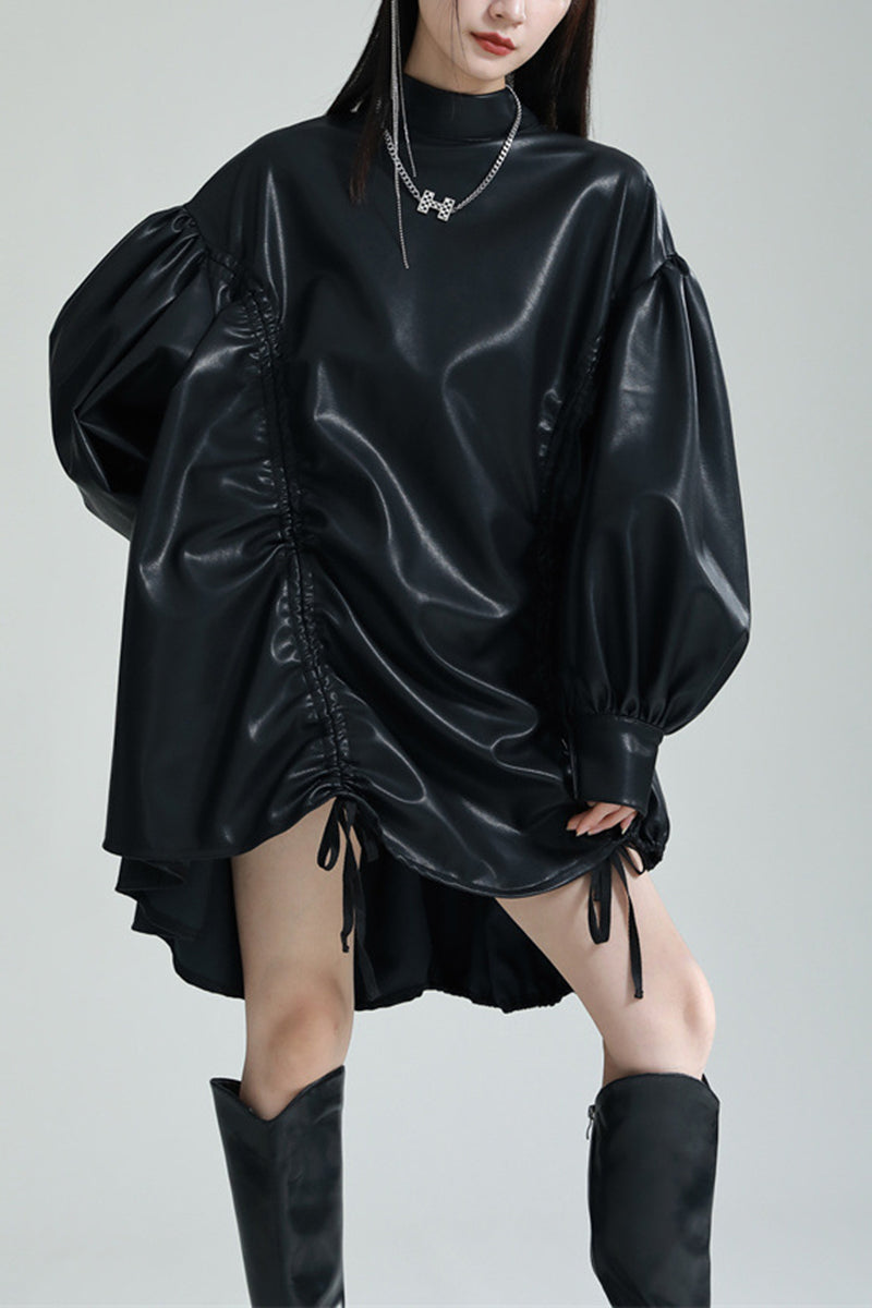 Modern Oversized Long Sleeve Dress