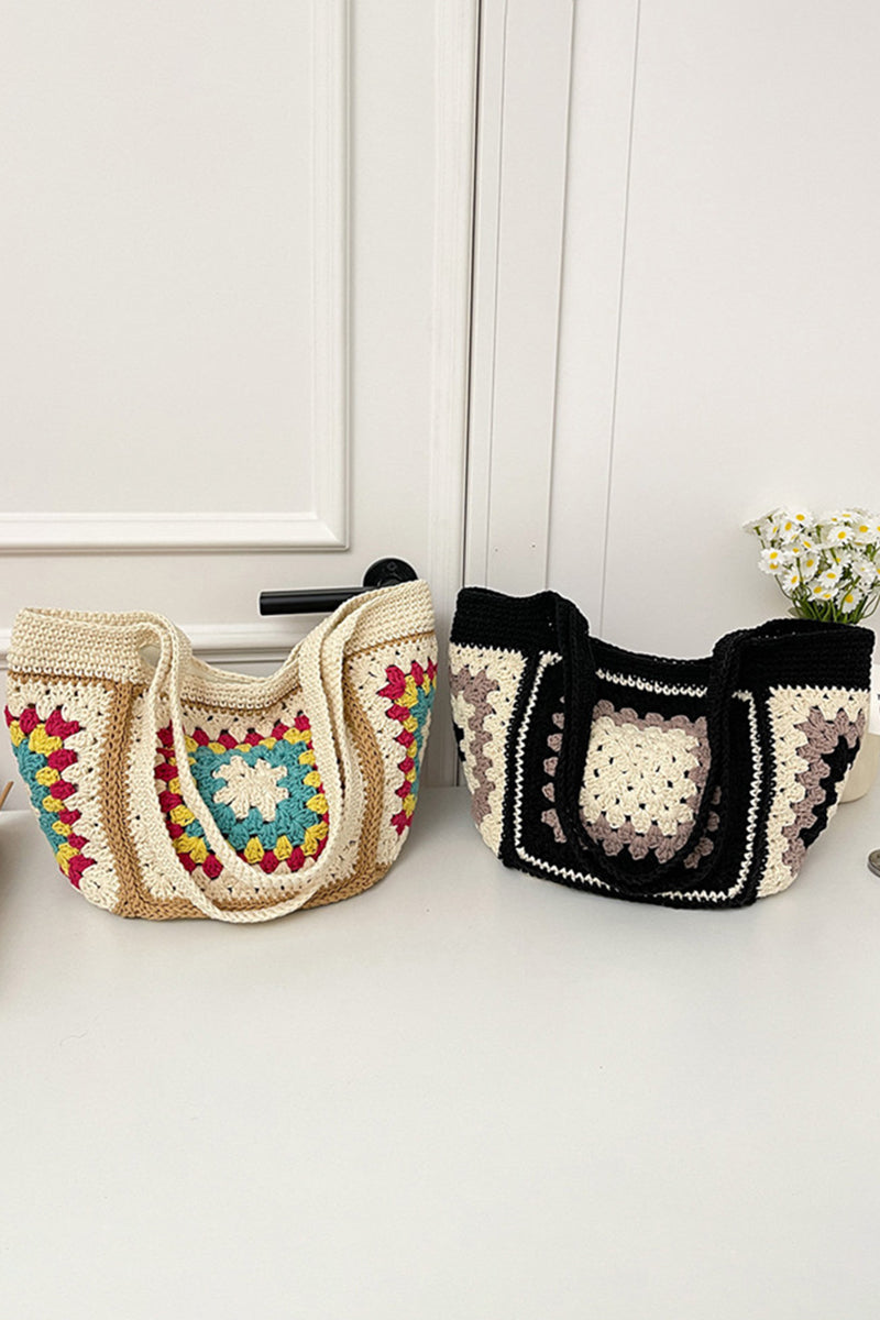 Chic Crochet Tote Bag