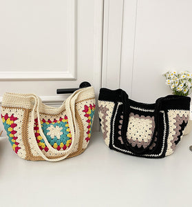 Chic Crochet Tote Bag
