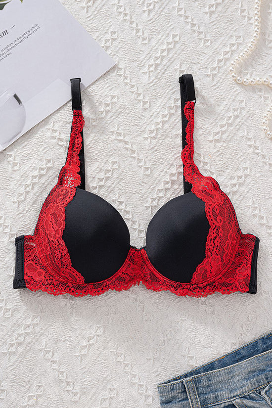 Elegant Lace-Trimmed Bralette