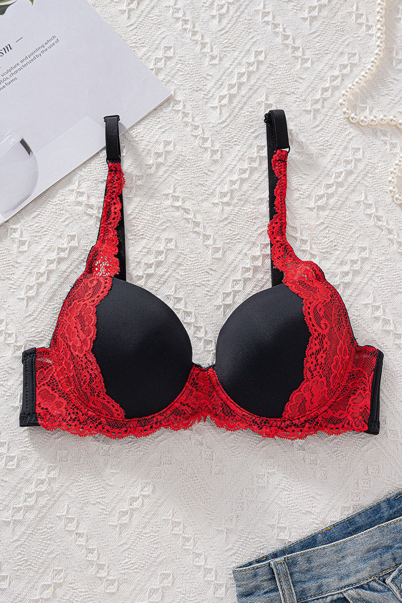 Elegant Lace-Trimmed Bralette