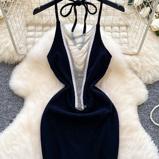 Elegant Sleeveless Bodycon Dress