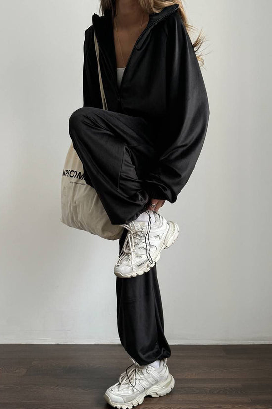 Cozy Hooded Activewear Set