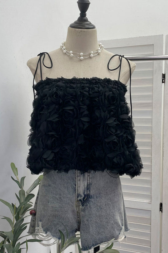 Floral Embellished Strap Camisole