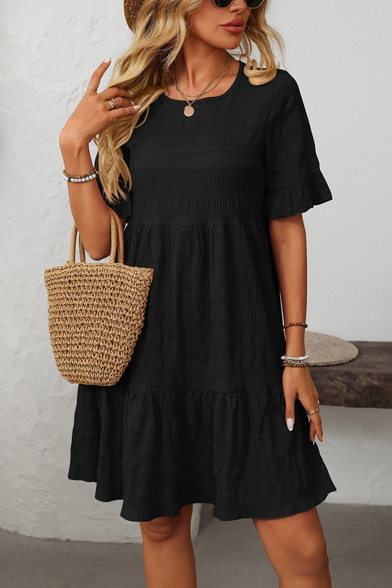Effortless Elegance Short Sleeve Dress