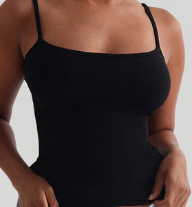 Sleek Sleeveless Bodycon Tank Top