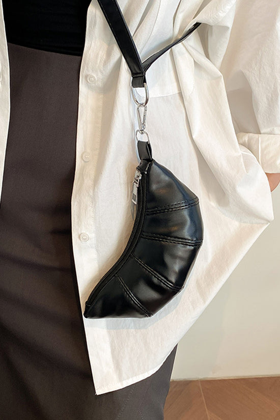 Sleek Curved Mini Belt Bag