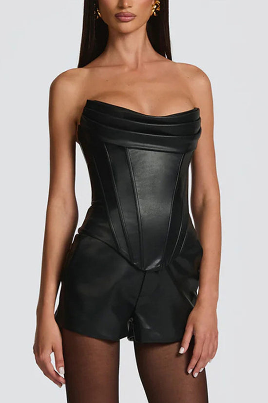 Strapless Bodycon Tank Top
