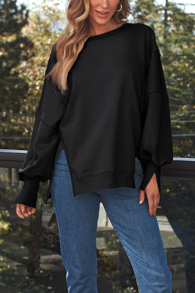 Oversized Dropped Shoulder Sweatshirt