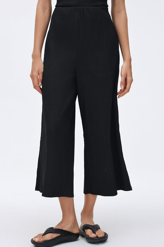 Wide Leg High-Waist Jogger Pants