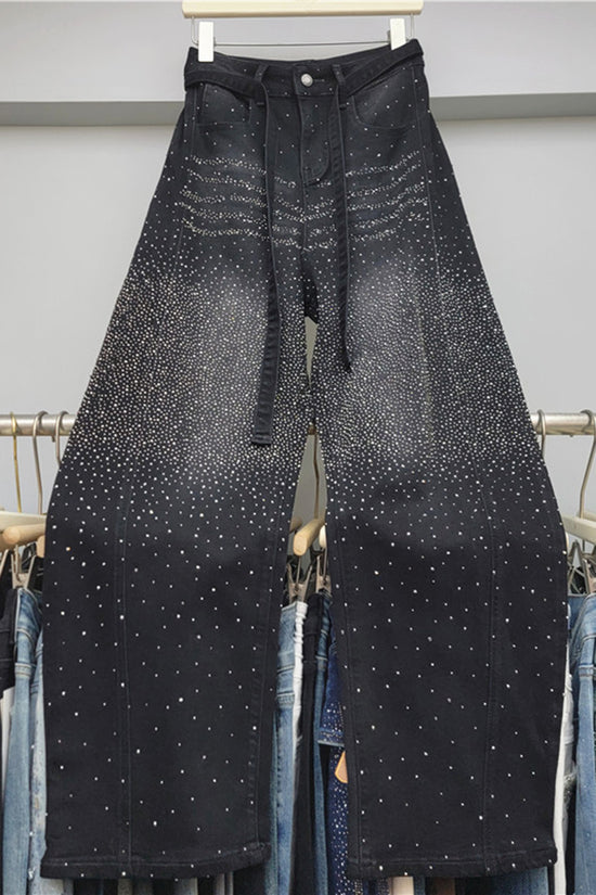 Sparkle Wide Leg Jeans