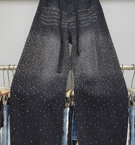 Sparkle Wide Leg Jeans