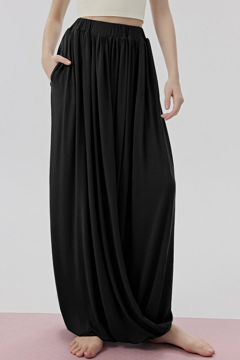 Elegant Flowing Casual Pants
