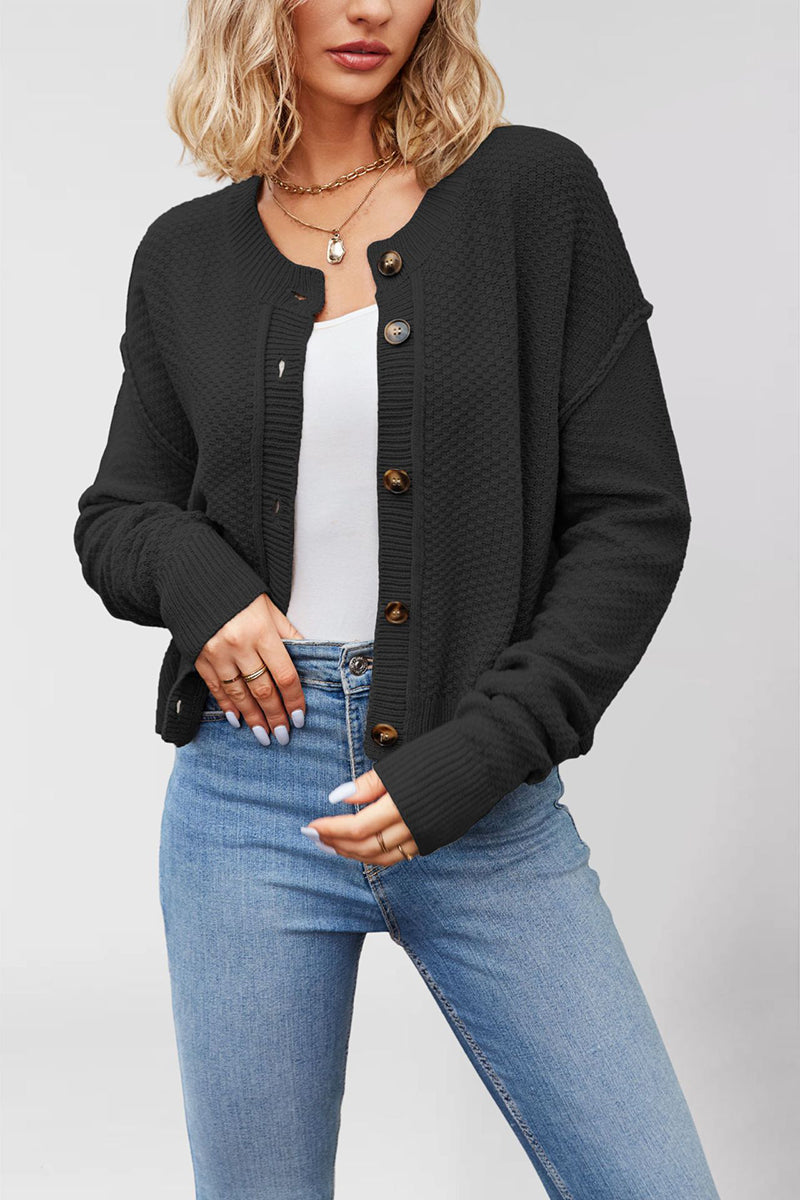 Classic Button-Up Cardigan