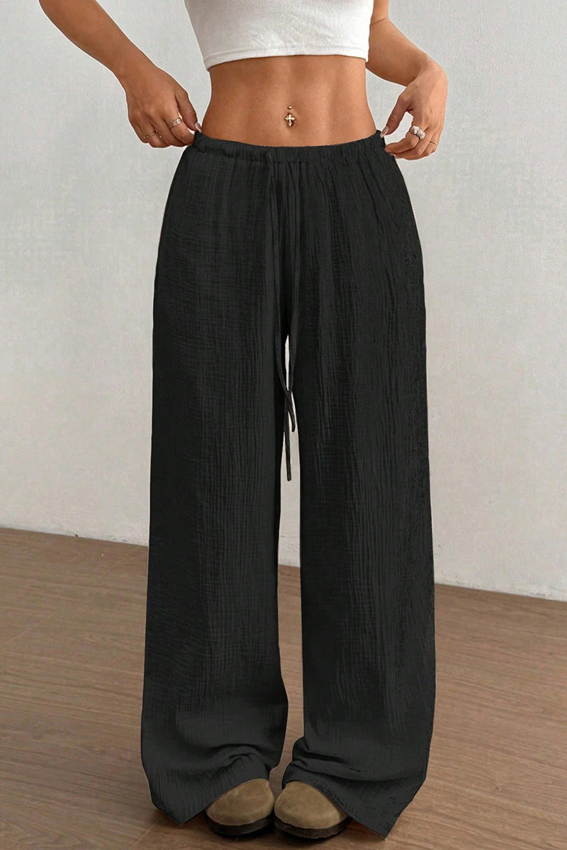 Relaxed Fit Casual Pants