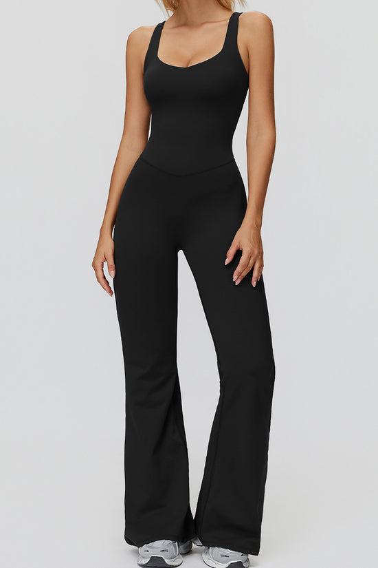 Sleek Sleeveless Bodycon Jumpsuit