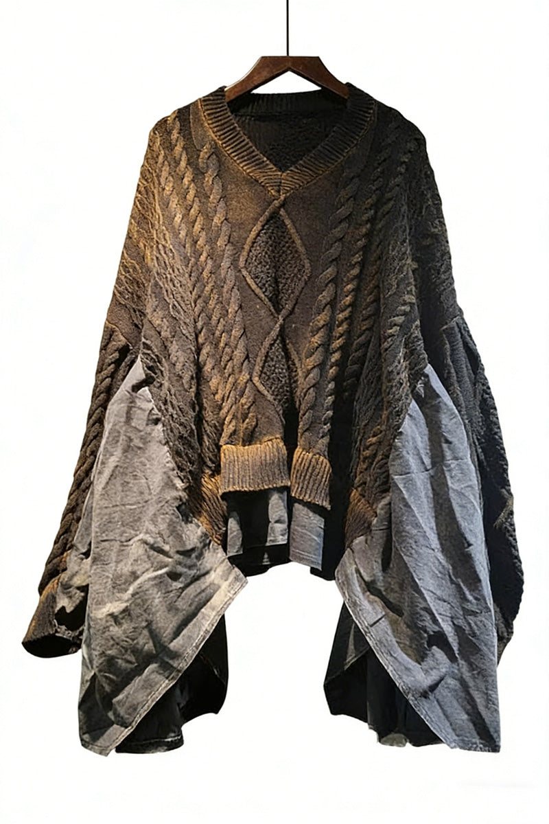 Oversized Cable Knit Sweater