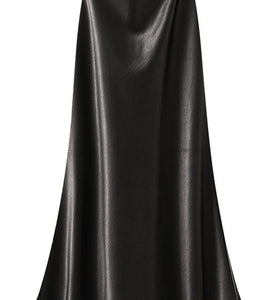 Sleek A-Line Midi Skirt