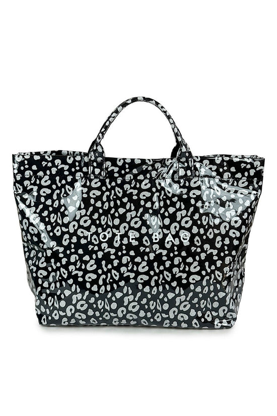 Chic Leopard Print Tote Bag