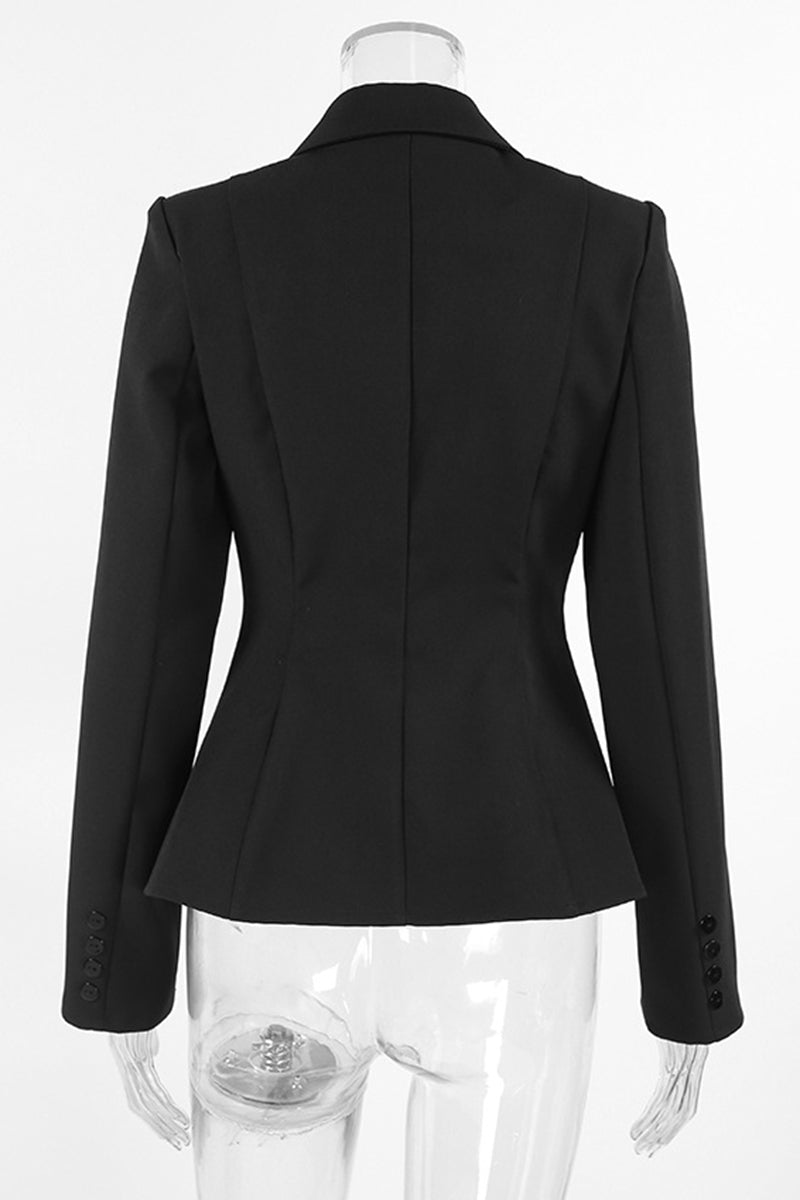 Tailored Fit Button-Down Blazer