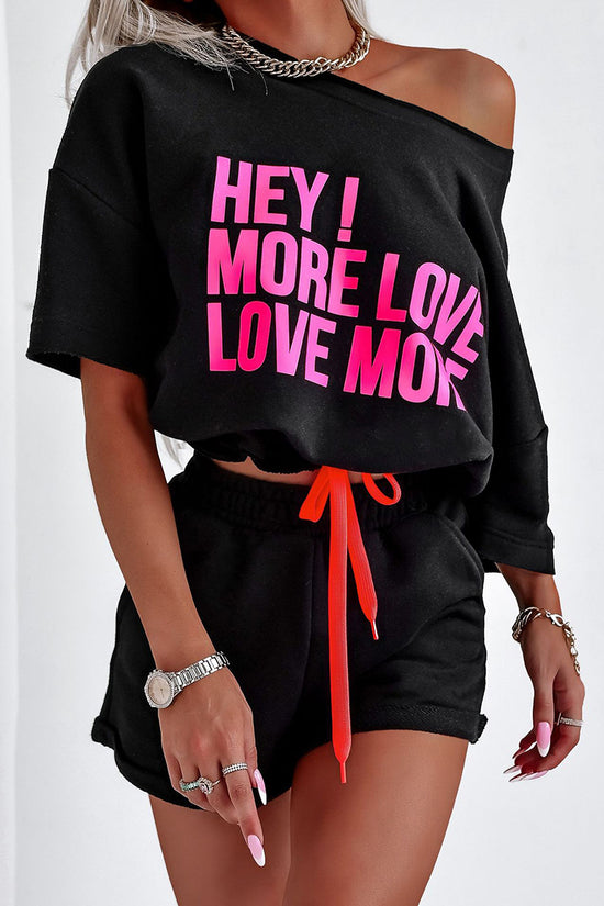 Vibrant Graphic Activewear Set