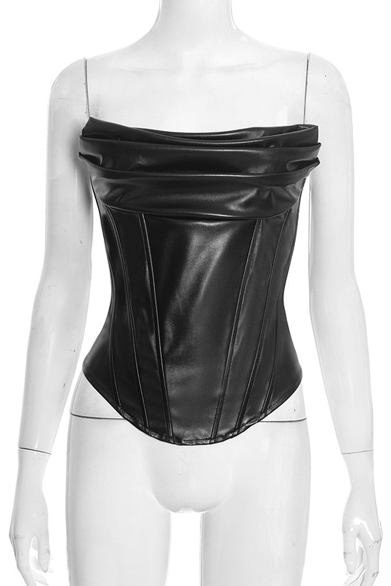 Strapless Bodycon Tank Top