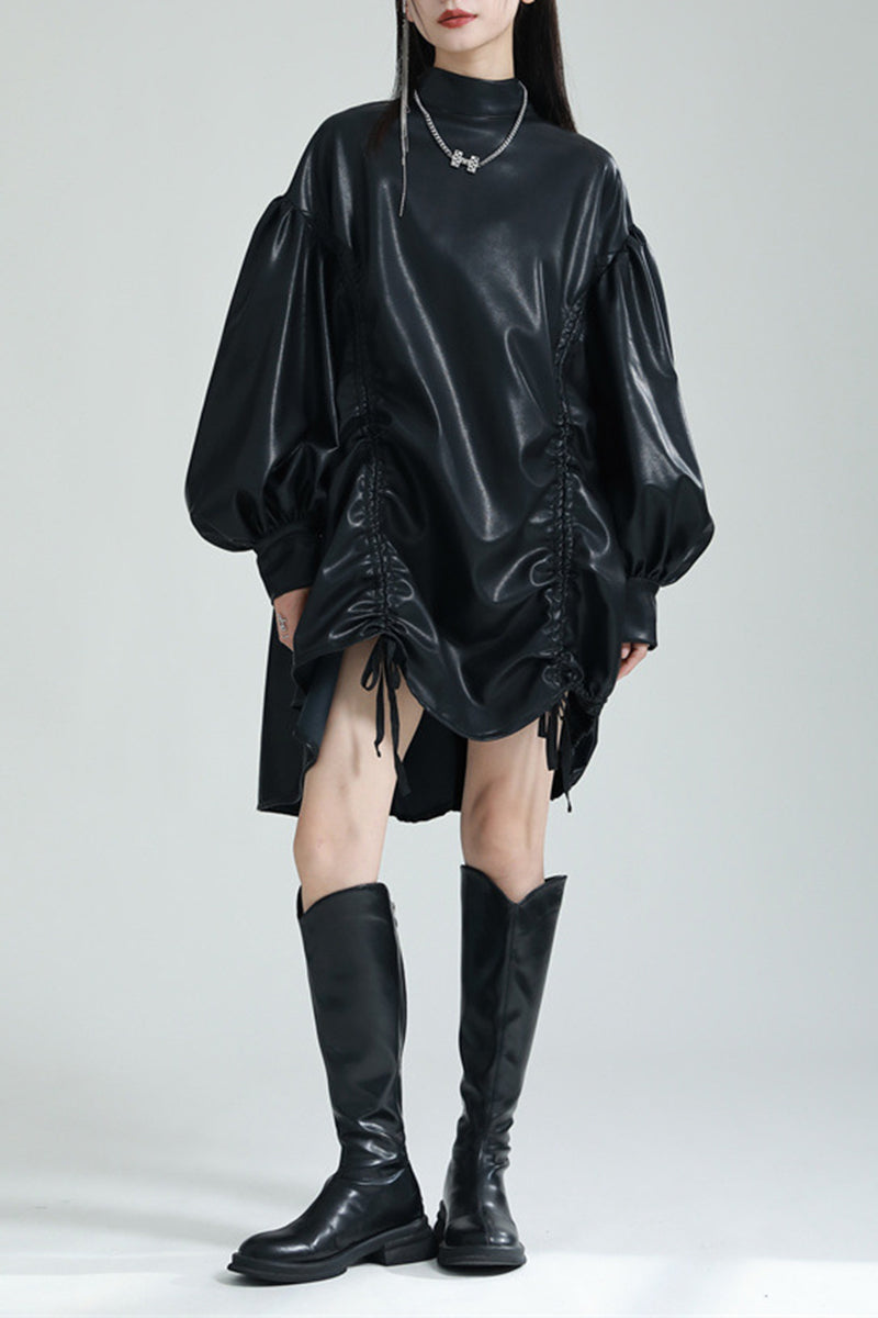Modern Oversized Long Sleeve Dress