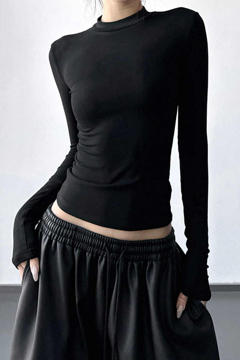 Slim Fit Long Sleeve T-Shirt