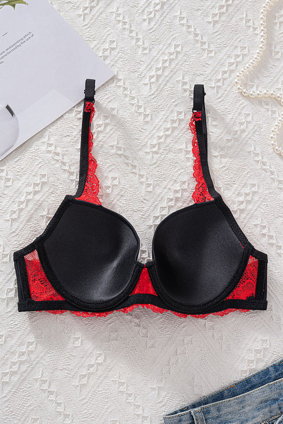 Elegant Lace-Trimmed Bralette