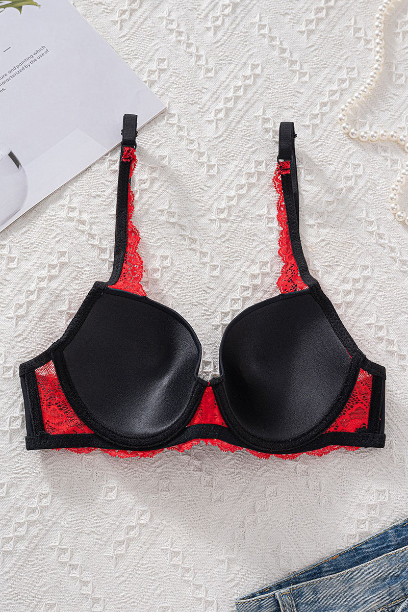 Elegant Lace-Trimmed Bralette
