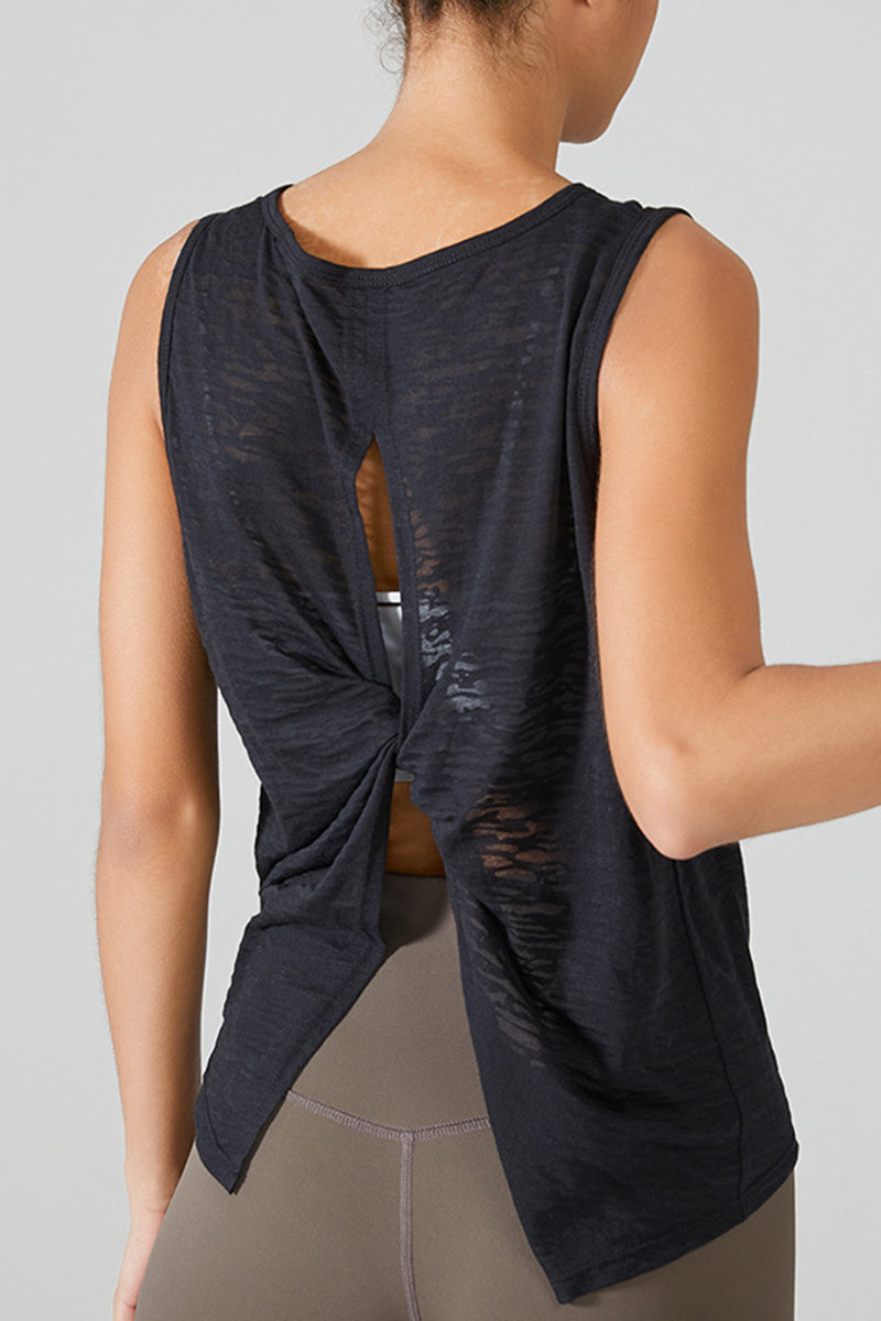 Sleeveless Bodycon Active Top