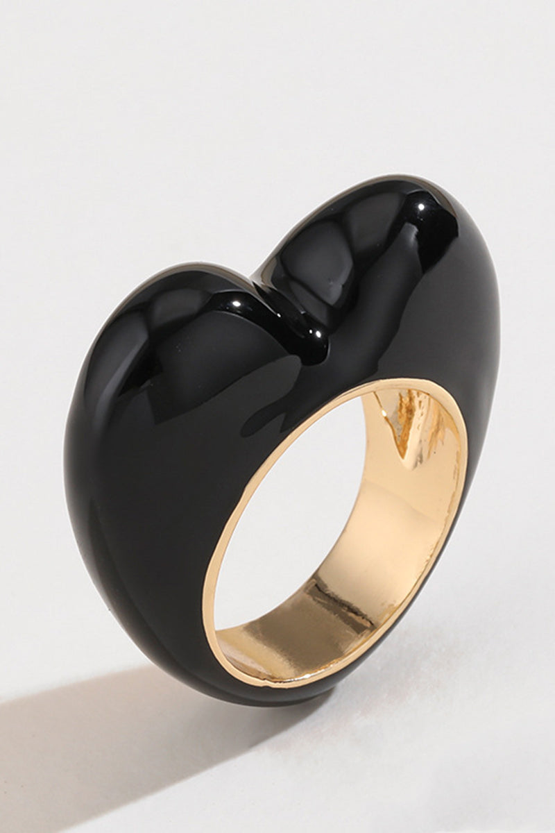 Heart-Shaped Statement Ring