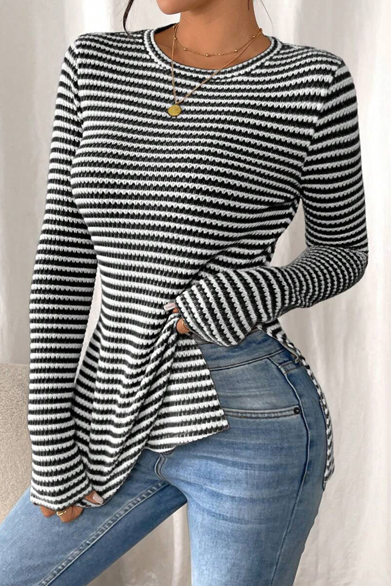 Striped Long Sleeve T-Shirt