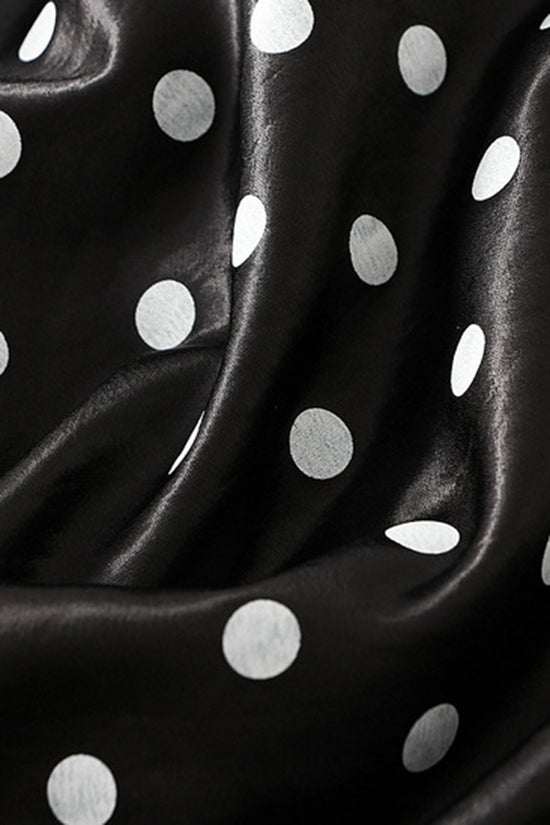 Polka Dot Midi Skirt