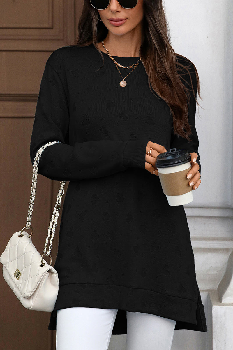 Long Sleeve Oversized Tunic Tee