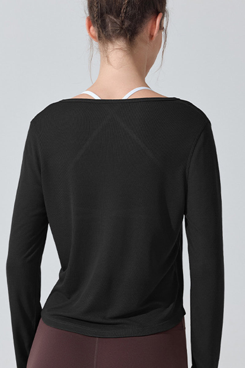 Lightweight Tie Detail Pullover Top