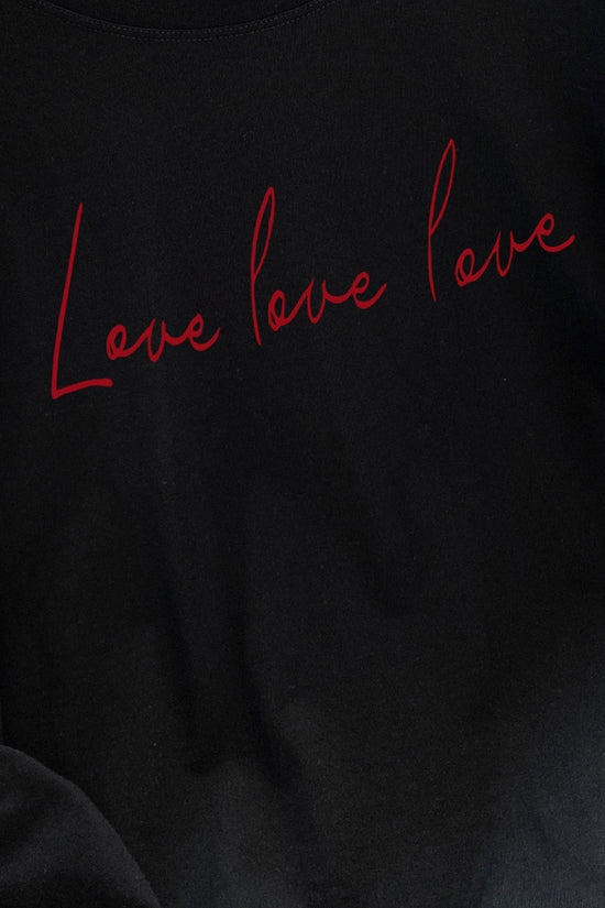 Love Script Casual T-Shirt