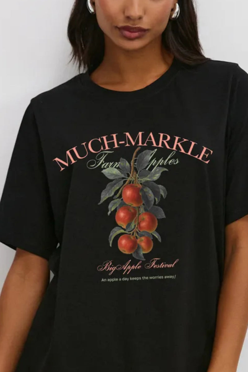 Graphic Fruit Print T-Shirt