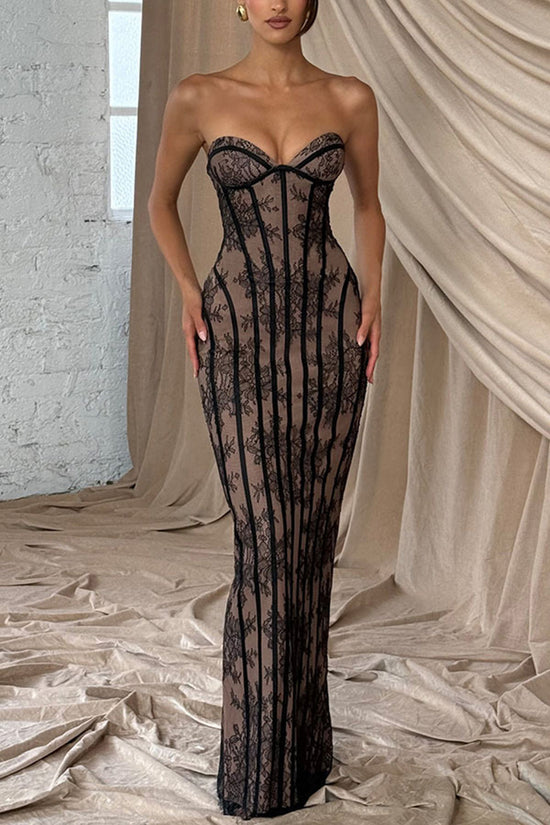 Elegant Sleeveless Bodycon Maxi Dress