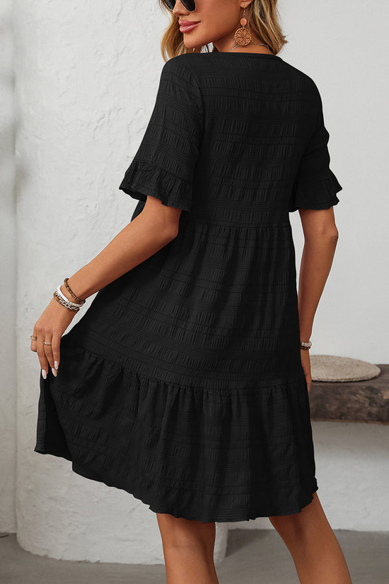Effortless Elegance Short Sleeve Dress