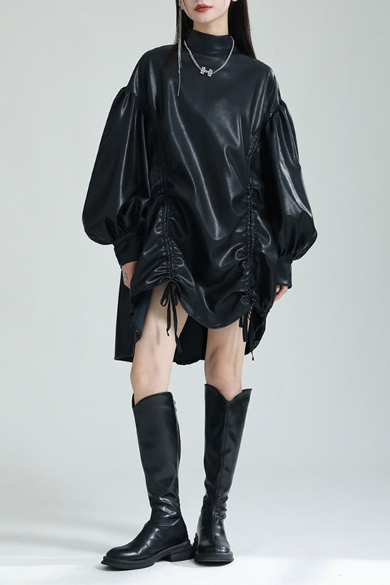 Modern Oversized Long Sleeve Dress