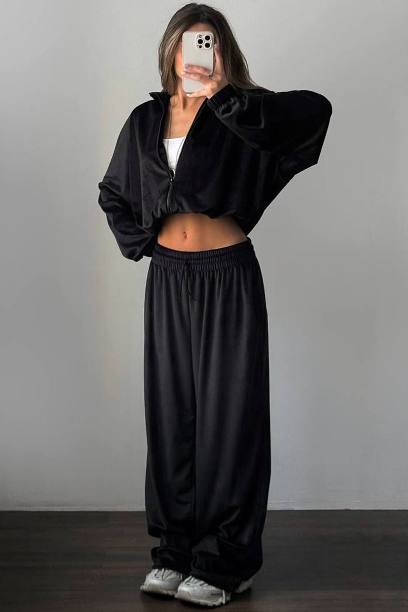 Cozy Hooded Activewear Set