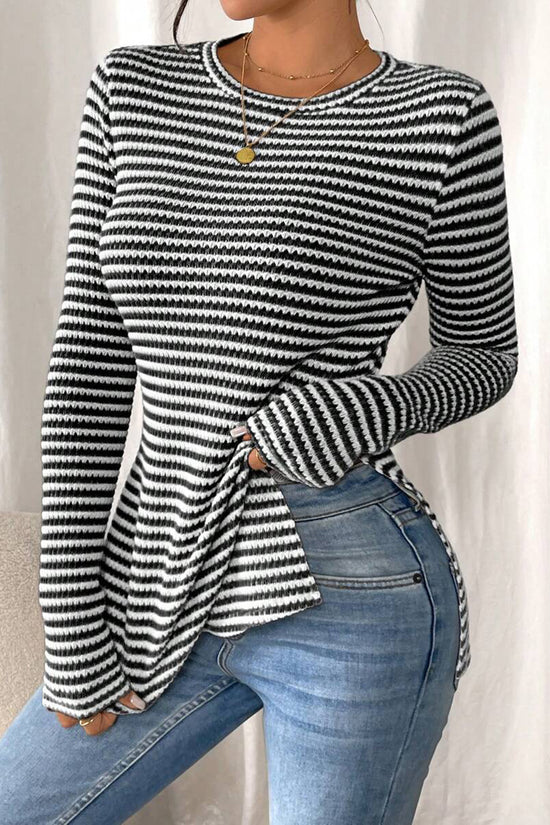 Striped Long Sleeve T-Shirt