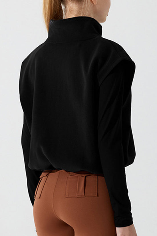 Zip-Up Sleeveless Vest