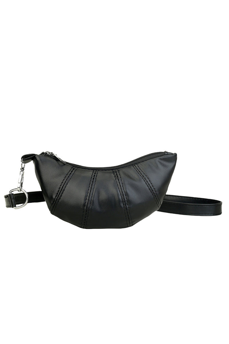 Sleek Curved Mini Belt Bag