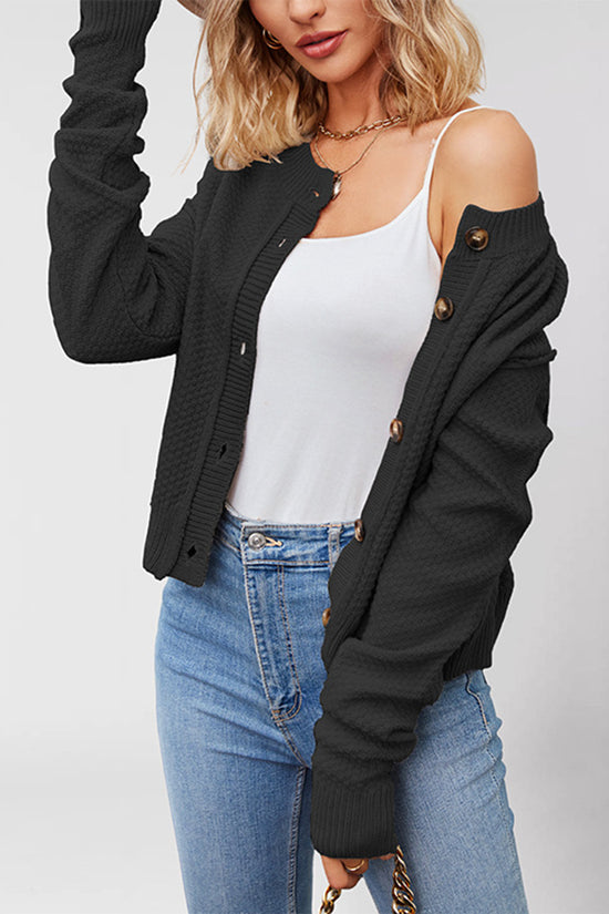 Classic Button-Up Cardigan