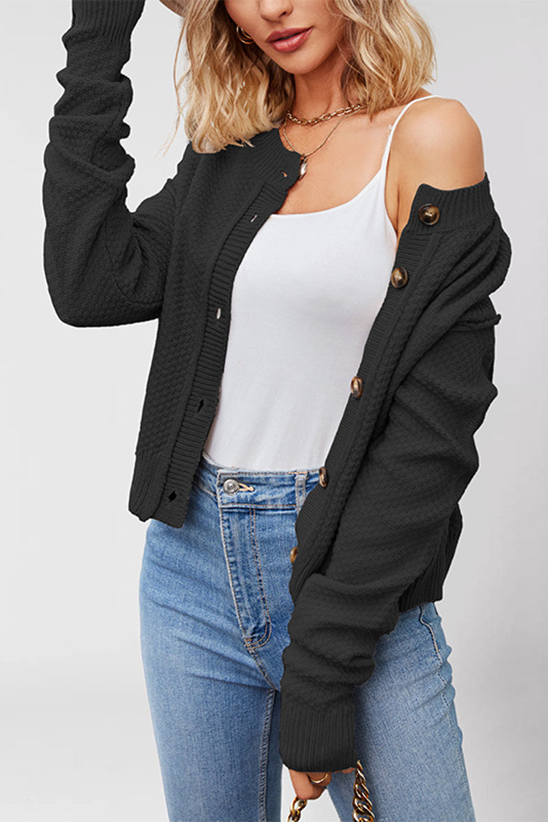 Classic Button-Up Cardigan
