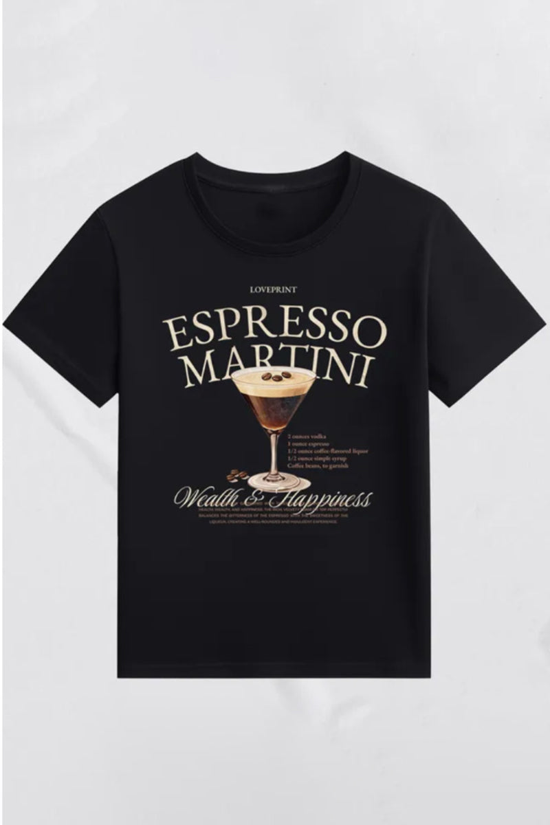 Espresso Martini Graphic T-Shirt
