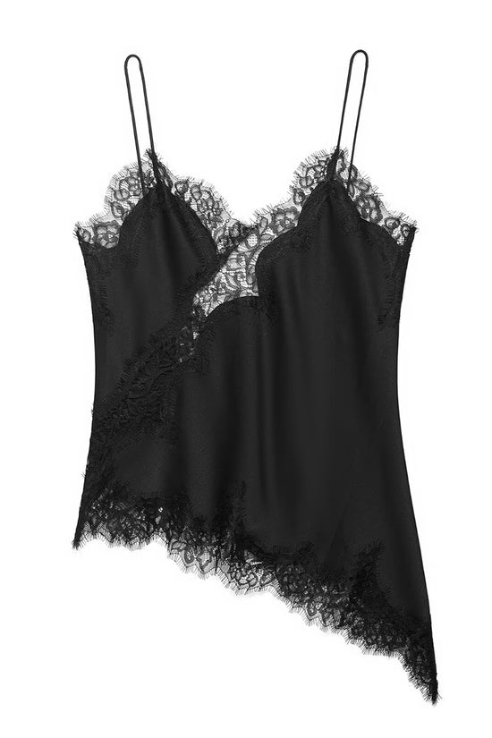 Elegant Lace Asymmetrical Camisole