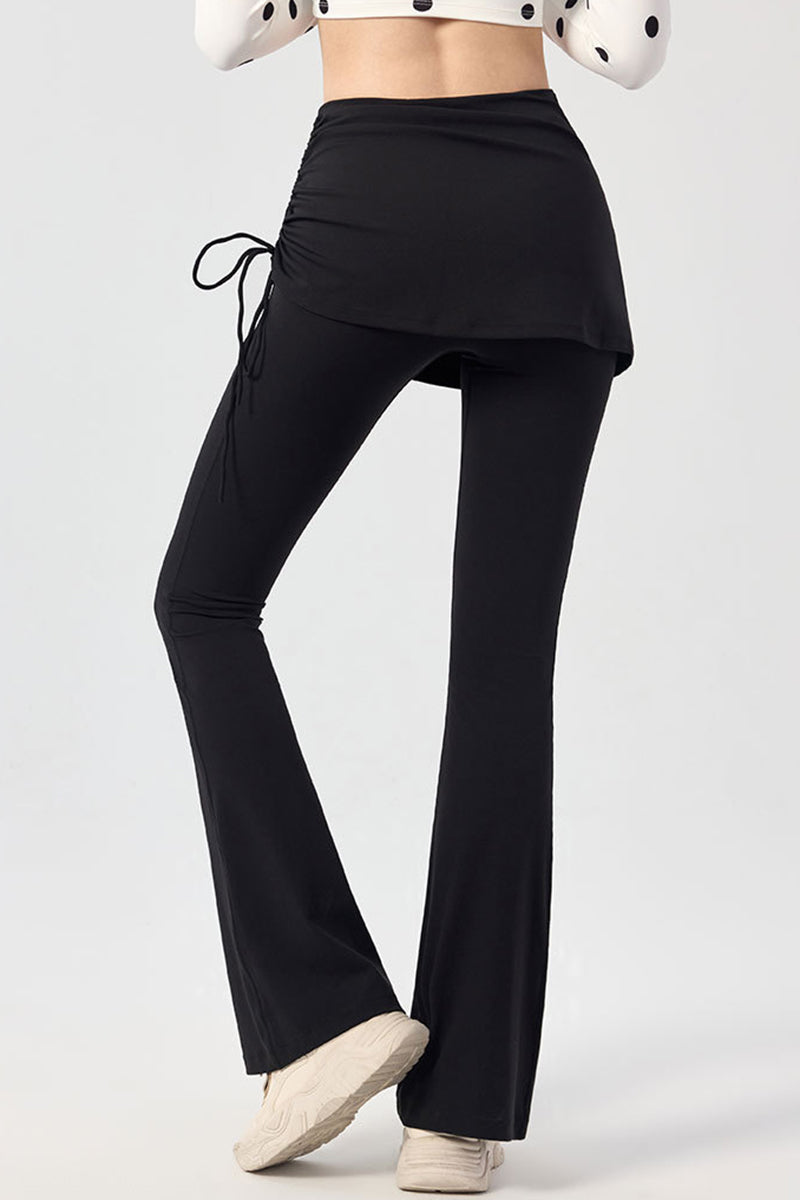 Ruched Skirted Active Leggings